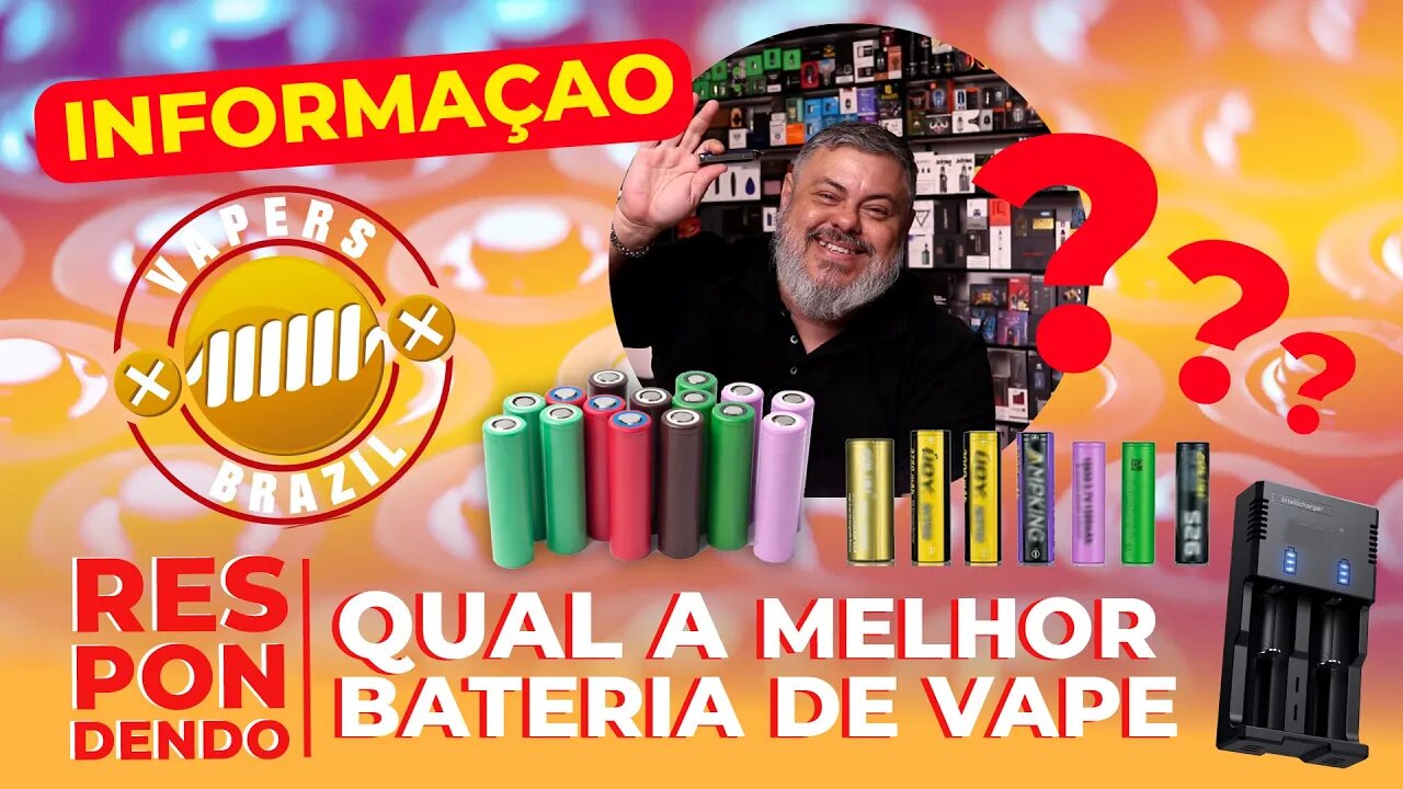 Qual a melhor bateria de vape ? Qual usar no meu Luxe 2?