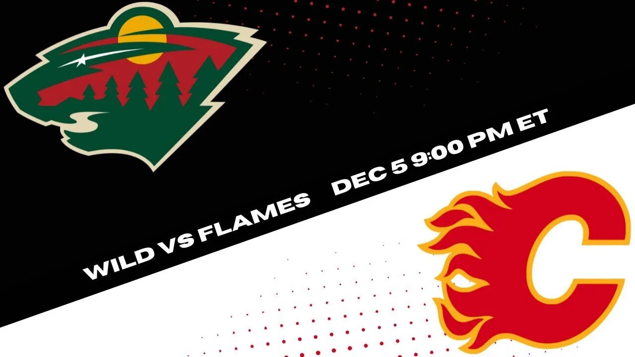 NHL Expert Analysis: Wild vs Flames 12/5 - Top Betting Picks & Game Predictions