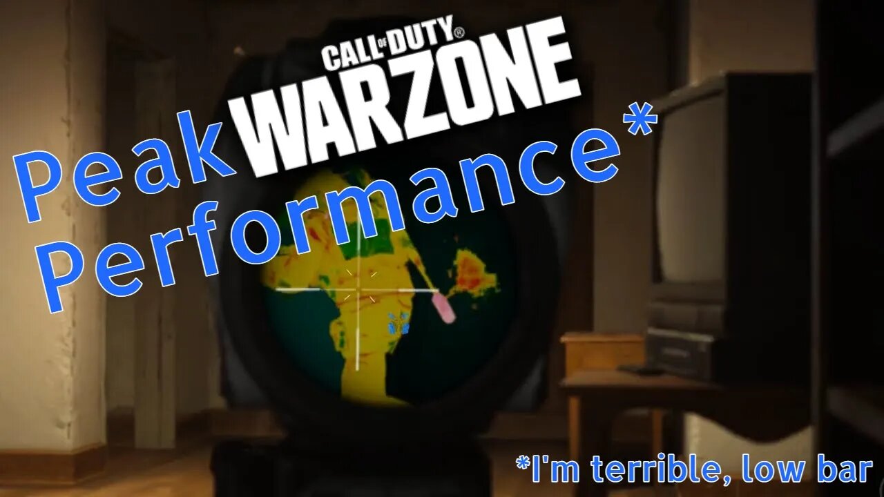 The Highlight of my poor COD WarZone Career: Peak Performance