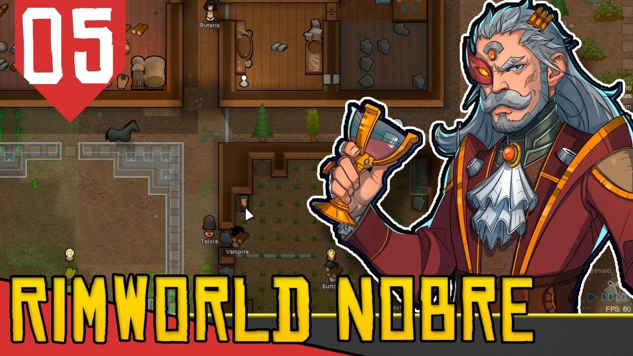 A Nova Classe Operária - Rimworld Royalty Base Aberta #05 [Gameplay Português PTBR]