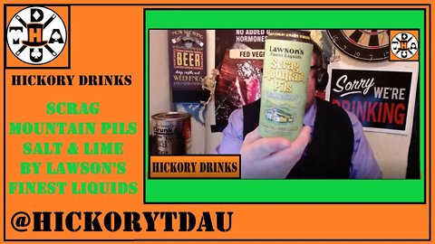 Lawson's Finest Liquids Scrag Mountain Pils Salt & Lime I Hickory Drinks I Drinko De Mayo I Review