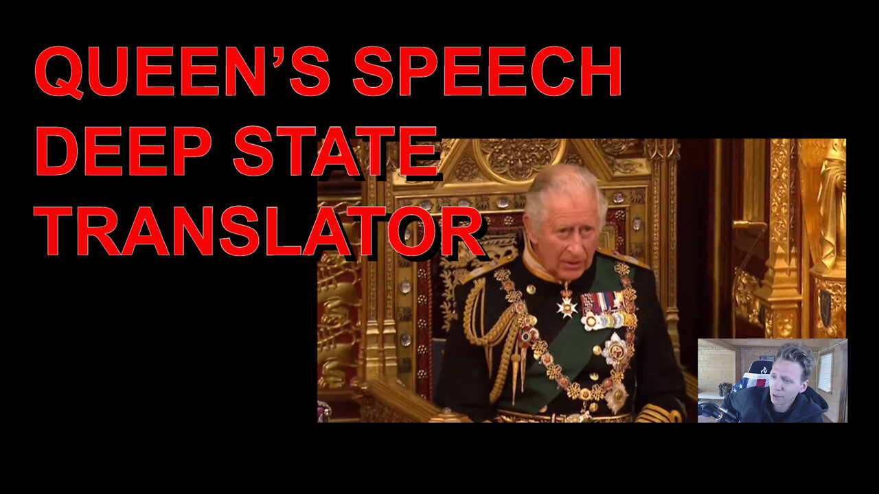 QUEEN'S SPEECH DEEP STATE TRANSLATOR