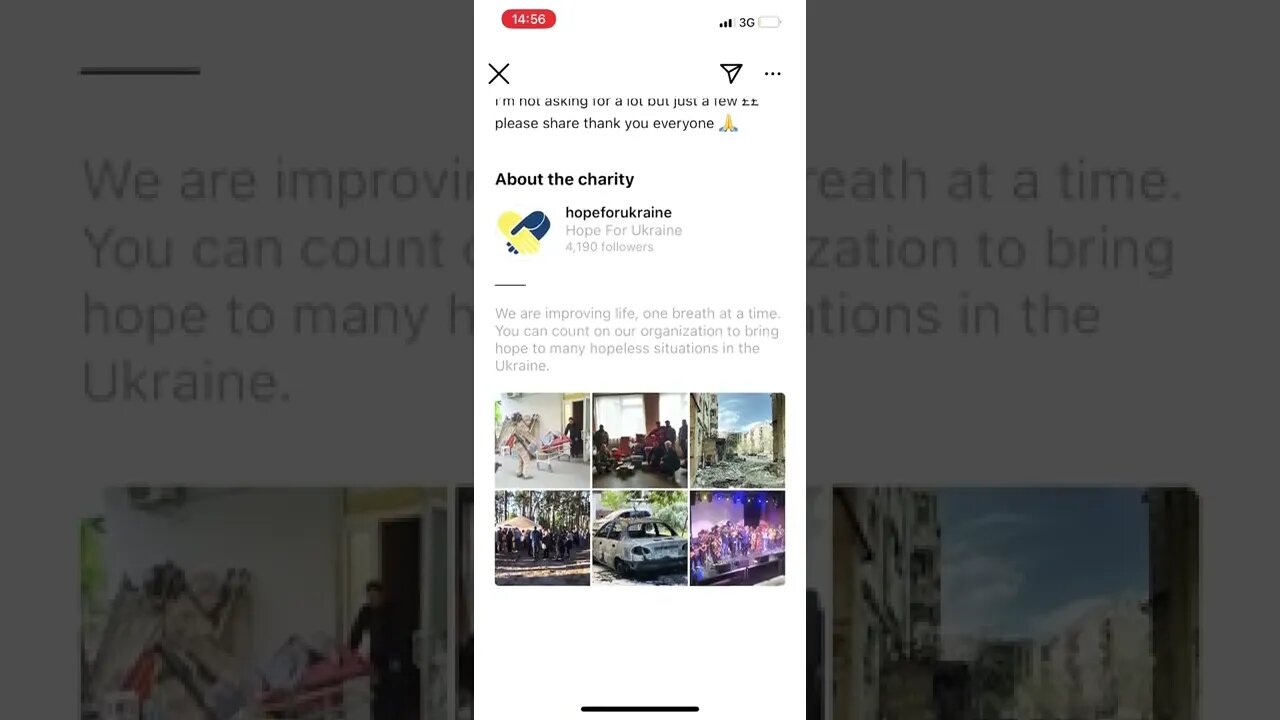 Can u all please donate to hope for Ukraine link in bio please share🙏 | #shorts | #viral #trending