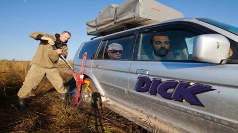 The Jacker, Don, and Chris Caulk needs roadside assistance