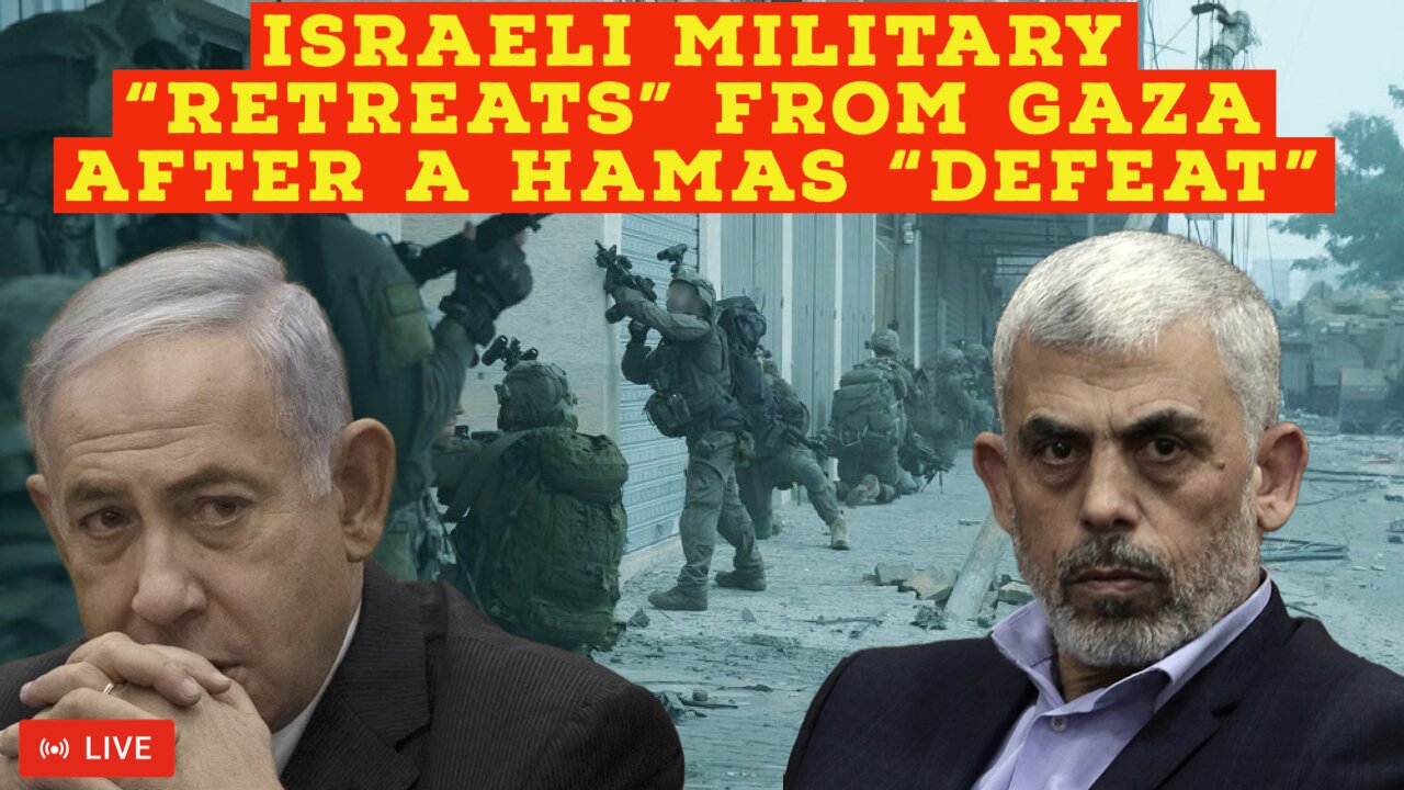 Israeli-Hamas Update: Israeli Military Wing Golani Brigade "PULLED" From Gaza After Hamas "DEFEAT"