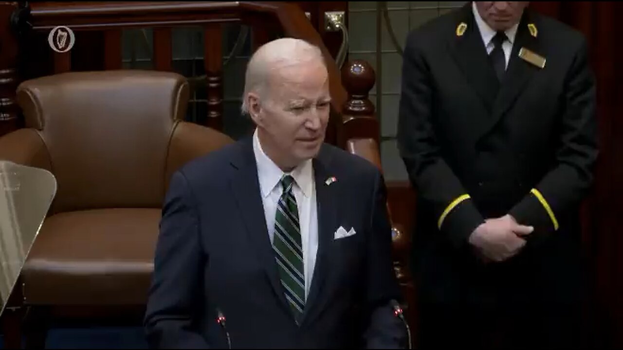 Biden: "the single existential threat to the world is climate change. We don't have a lot of time”