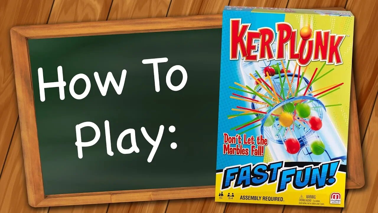 How to play Ker Plunk!