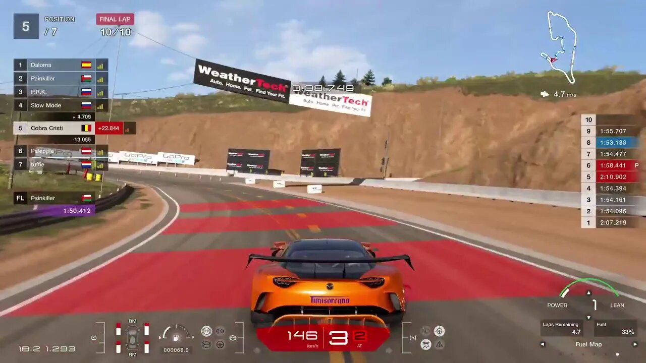 GT7 LIVE RACE EVENT