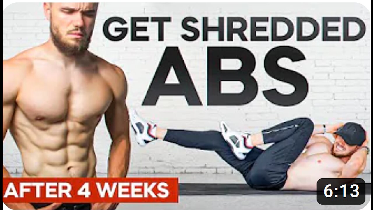 Get Shredded ABS After 4 Weeks | Home Workout