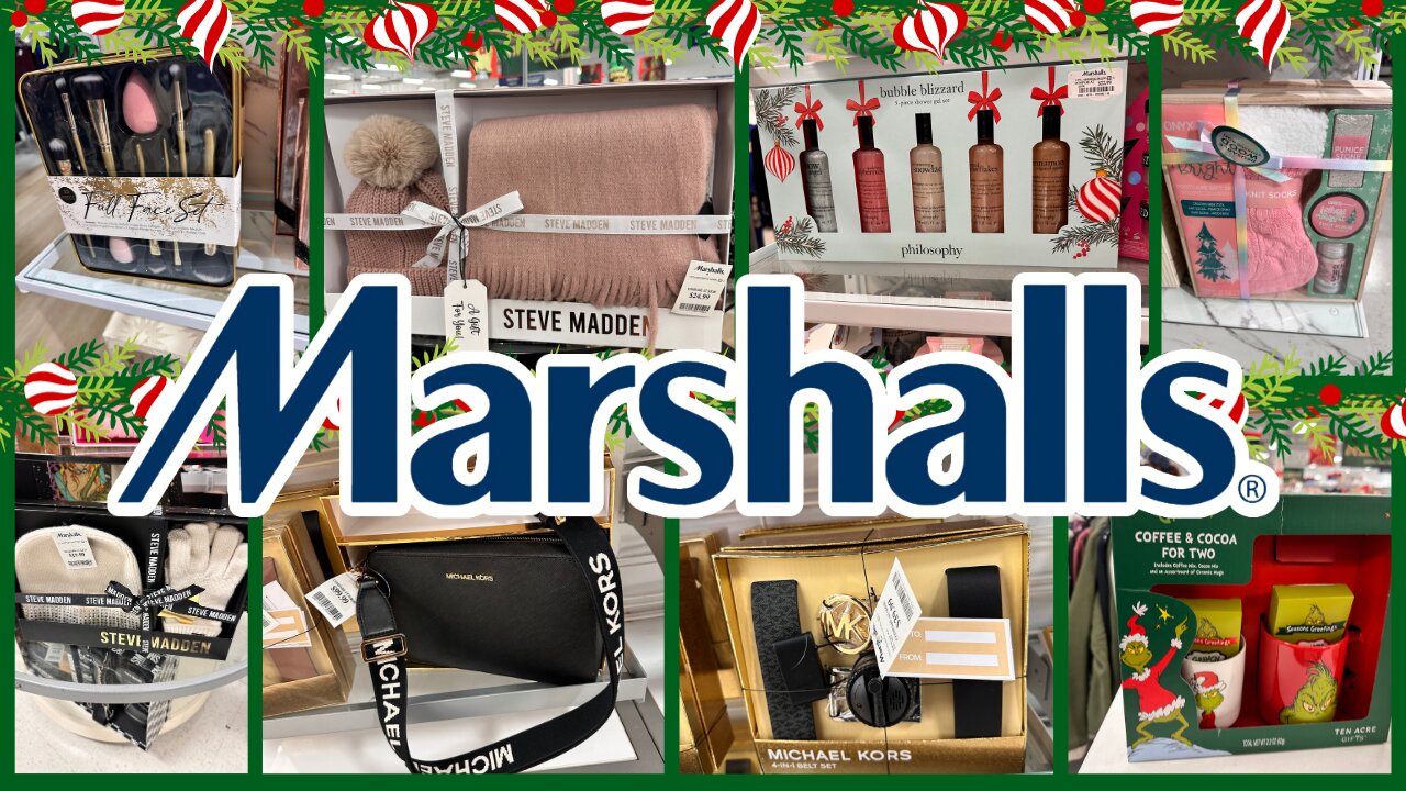 Marshalls Shopping🛒🔥Marshalls Christmas Holiday Gift Sets🛒🔥Marshalls NEW Finds | #shoppingvlog