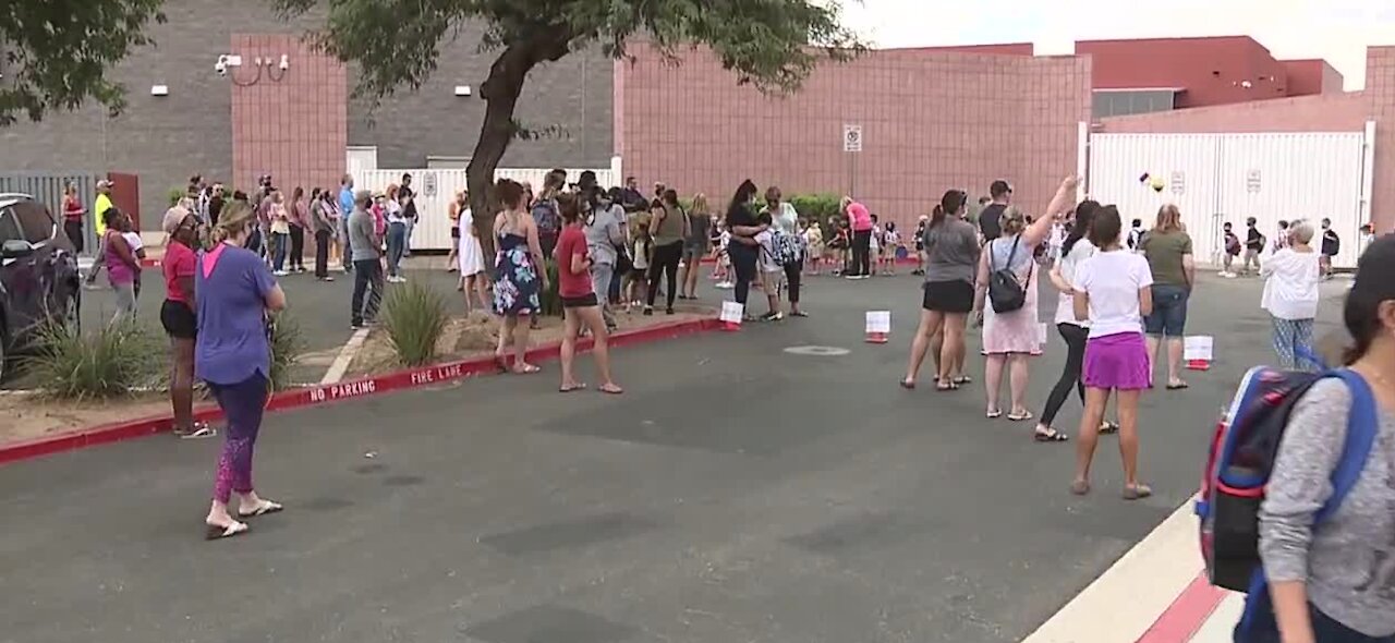 Lamping Elementary is back in school after closing due to multiple positive COVID-19 cases