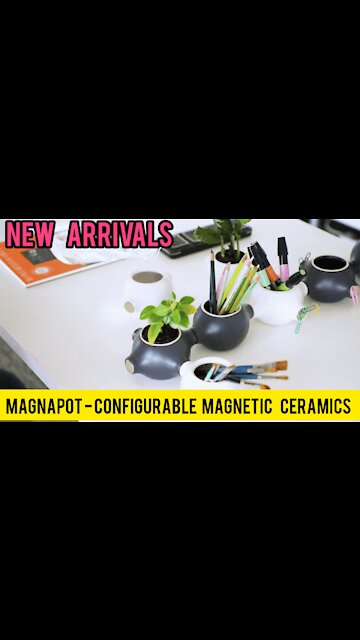 Magnapot - Configurable Magnetic Ceramics|Susantha 11| New Arrivals |#Shorts