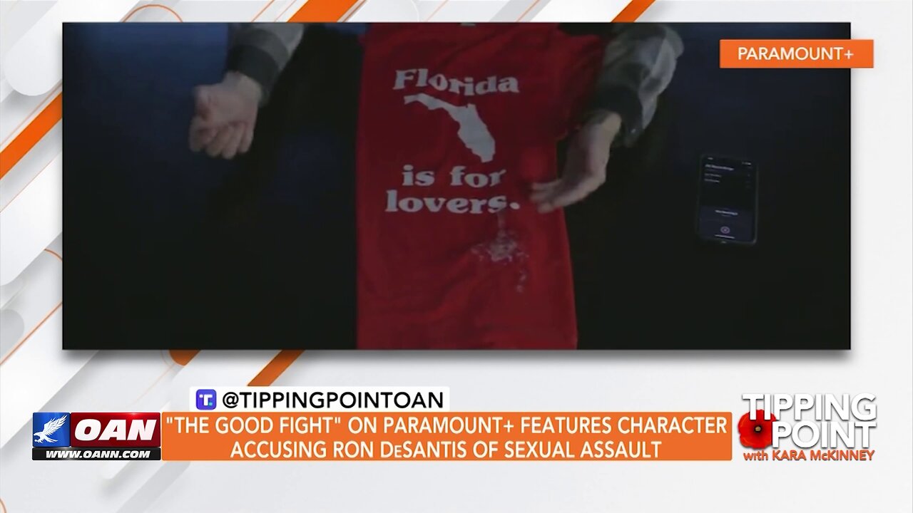 Tipping Point - "The Good Fight" Features Character Accusing Ron DeDantis of Sexual Assault