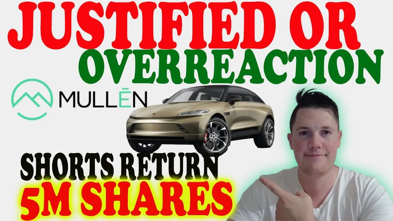 🔴Is This Mullen SELLOFF Justified │ Important Points to Know ⚠️ Must Watch Mullen ⚠️