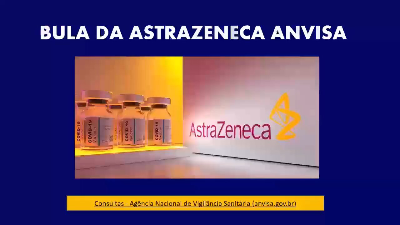 Bula da Astrazeneca vacina COVID