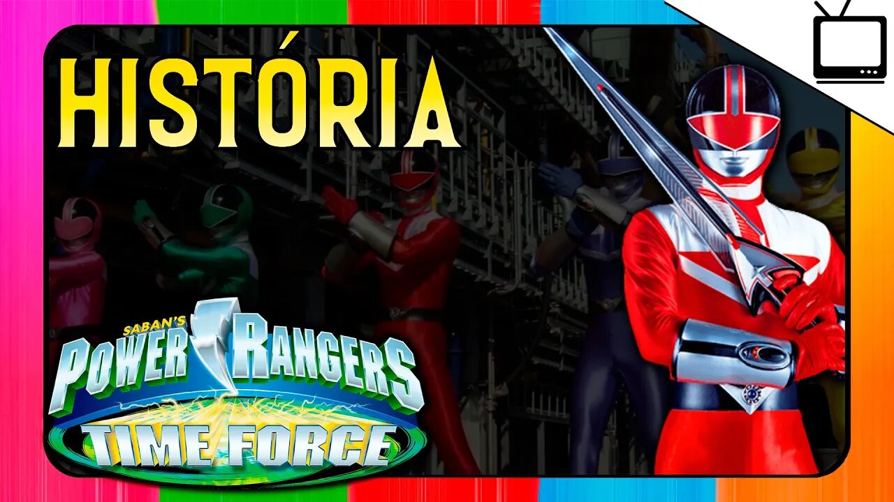 HISTÓRIA de POWER RANGERS FORÇA DO TEMPO: Racismo no Futuro