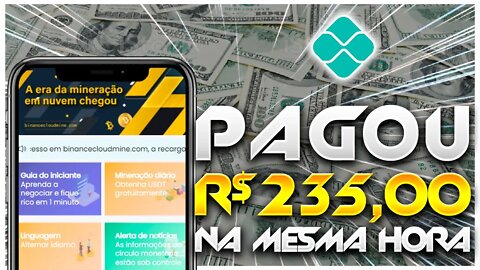 Mineradora Nova Pagando no mesmo dia - Prova de Pagamento