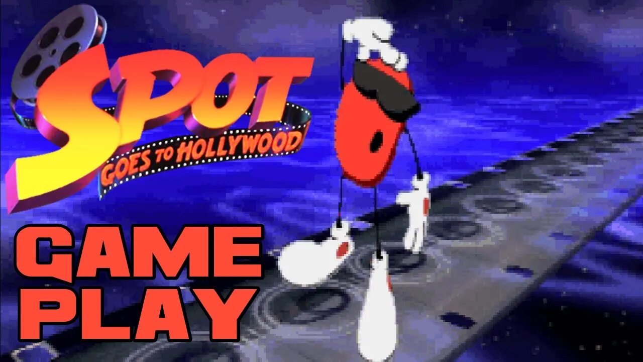 🎮👾🕹 Spot Goes to Hollywood - Sega Saturn Gameplay 🕹👾🎮 😎Benjamillion