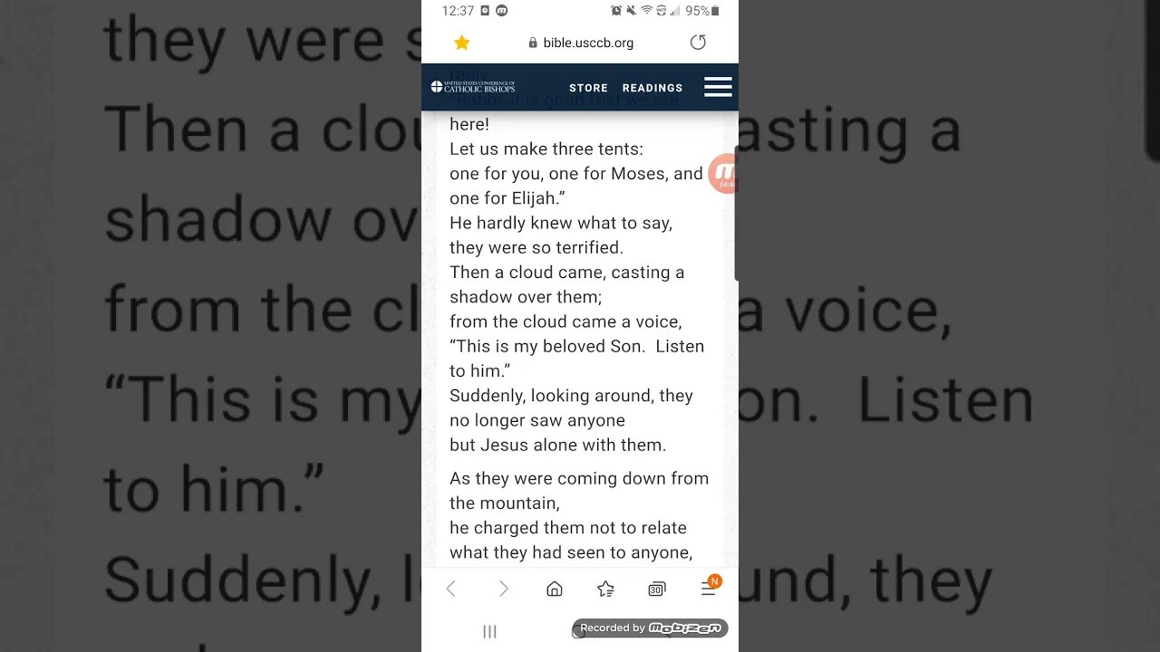 Jesus is our Savior/ Bible reading FEB 28 / 2021