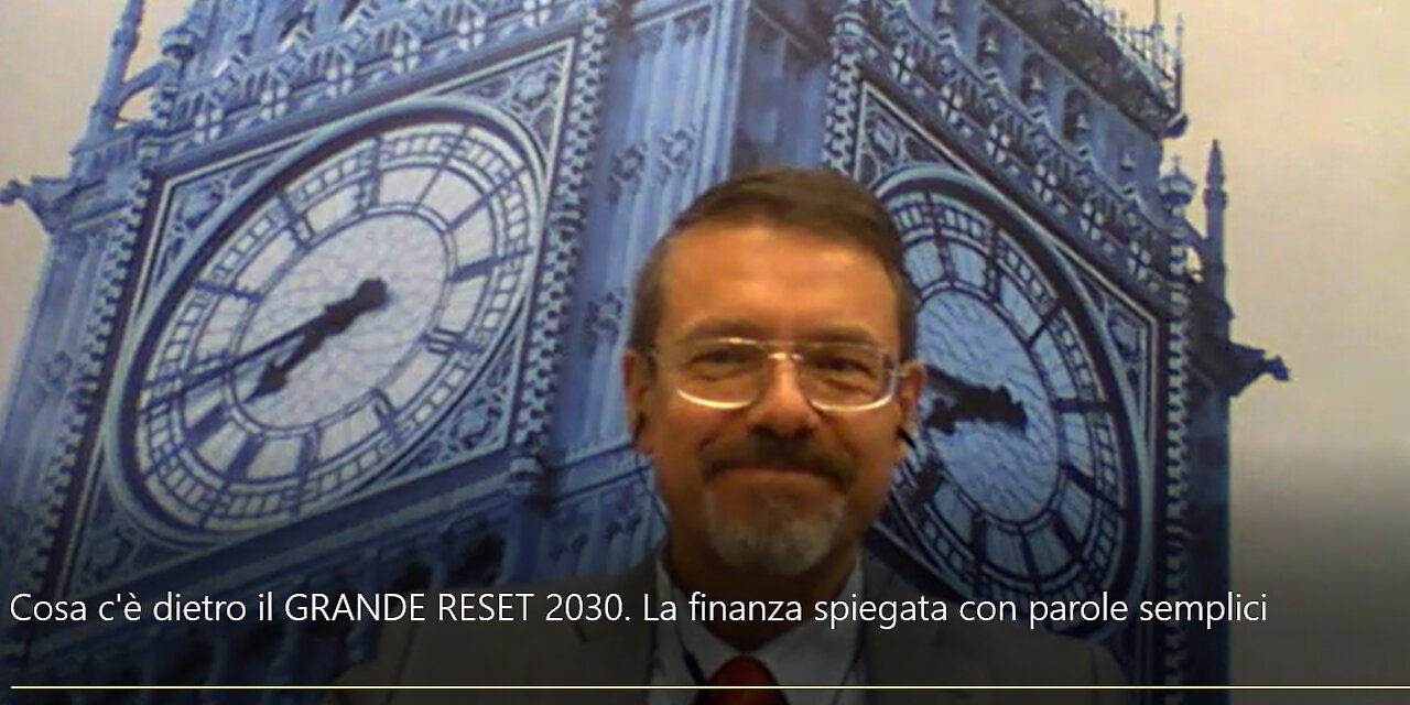 Cosa c'è dietro il GRANDE RESET 2030