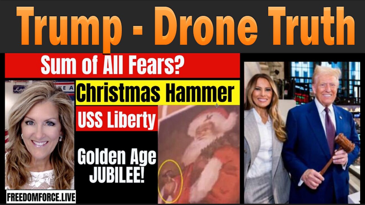 TRUMP Golden Age Started - Drone Truth - Live With Melly - Sunday - December 15,2024