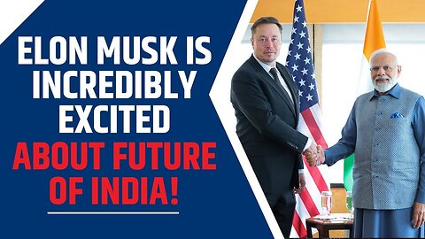 Elon Musk gave an interview with Narendra Modi