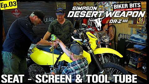 DRZ400 - Simpson Desert Weapon Build - Ep.03!