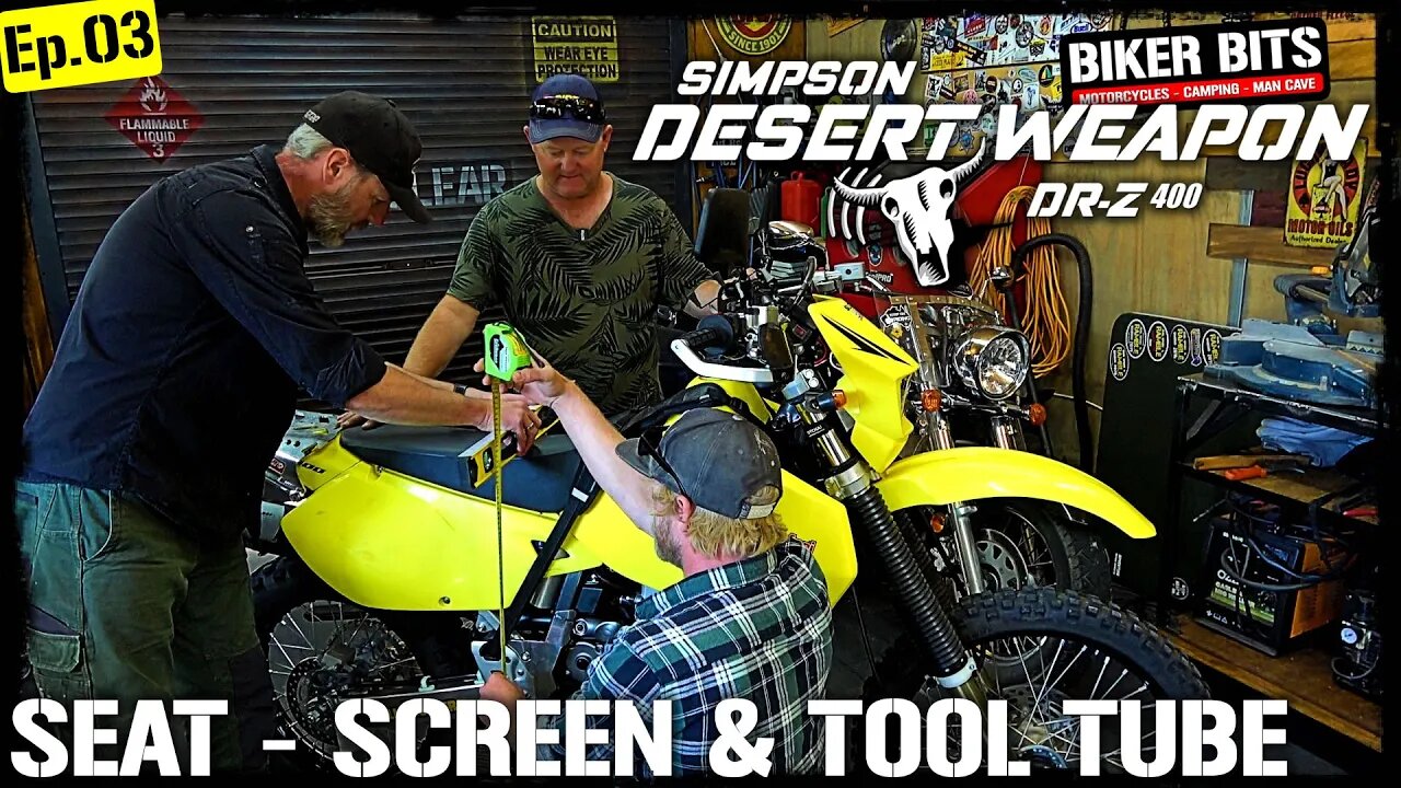 DRZ400 - Simpson Desert Weapon Build - Ep.03!