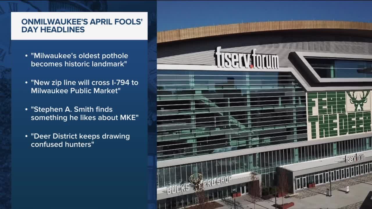 Milwaukee businesses take part in April Fool's Day jokes