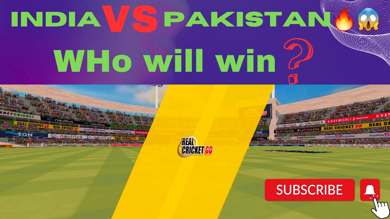 India VS pakistan who will win🔥/pakistan vs india match game play💯#ytshortsvideo #trendingvideo