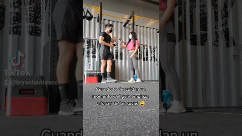 Cuando te Descuidan un Momento y el Gym Empieza a Hacer de las Suyas 😩