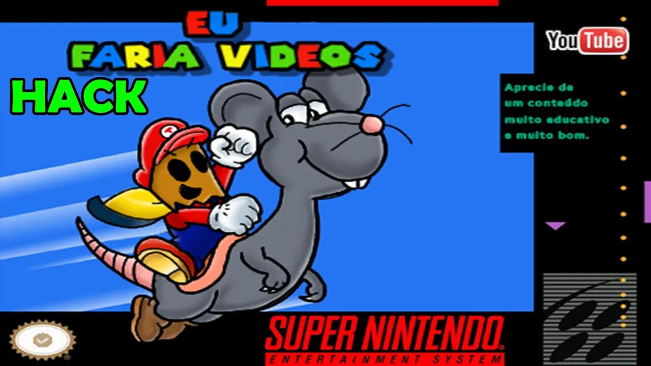 Eu Faria Hack FEITA POR UM FÃ - Super Mario World