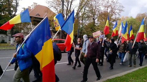 Protest împotriva mafiei 2019 București.