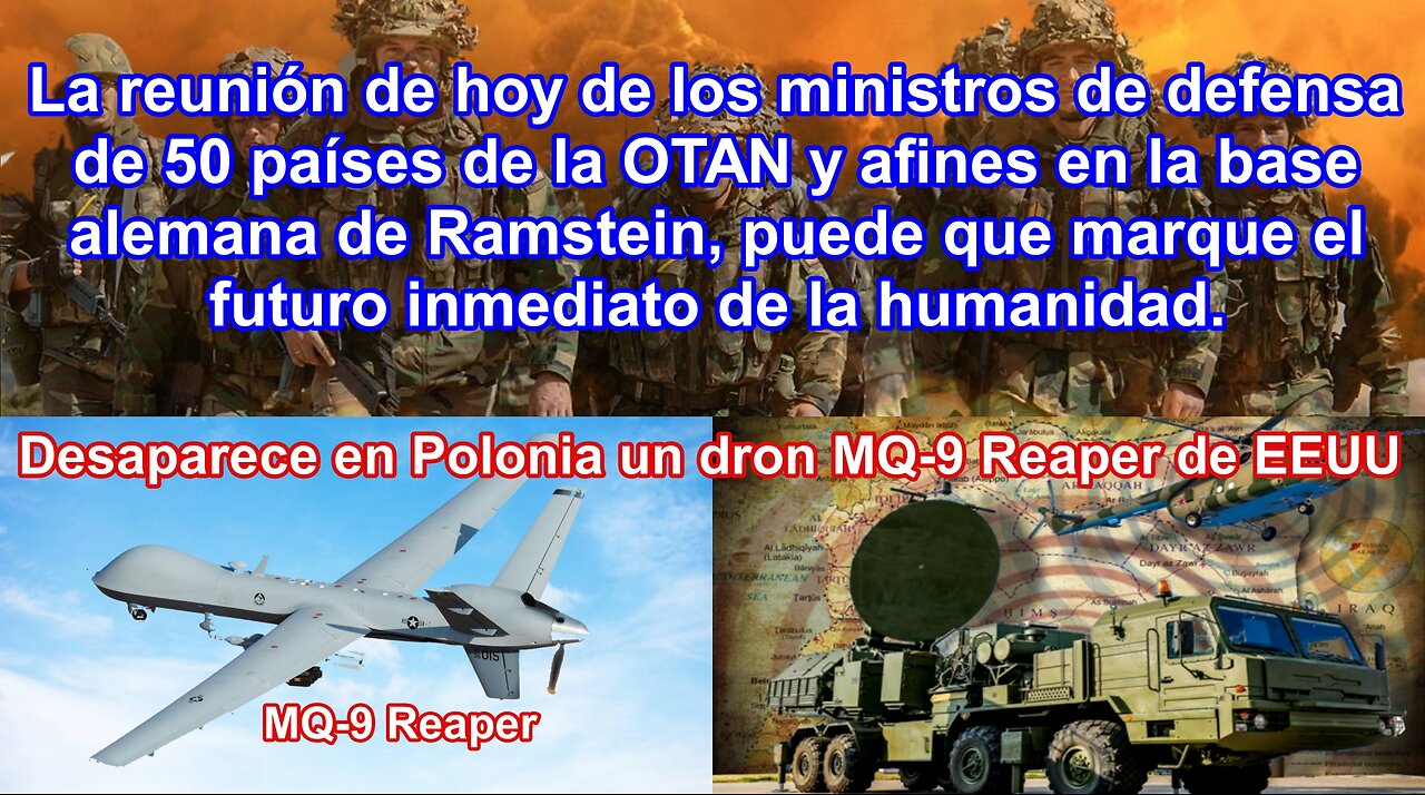 Desaparece en Polonia un dron de EEUU MQ-9 Reaper, ¿Podria haber sido derribado por la EW rusa?
