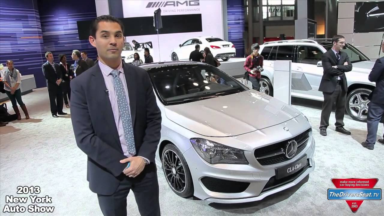 Mercedes-Benz CLA at the 2013 New York Auto Show