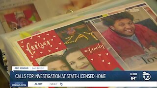 Calls for investigation at state-licensed home