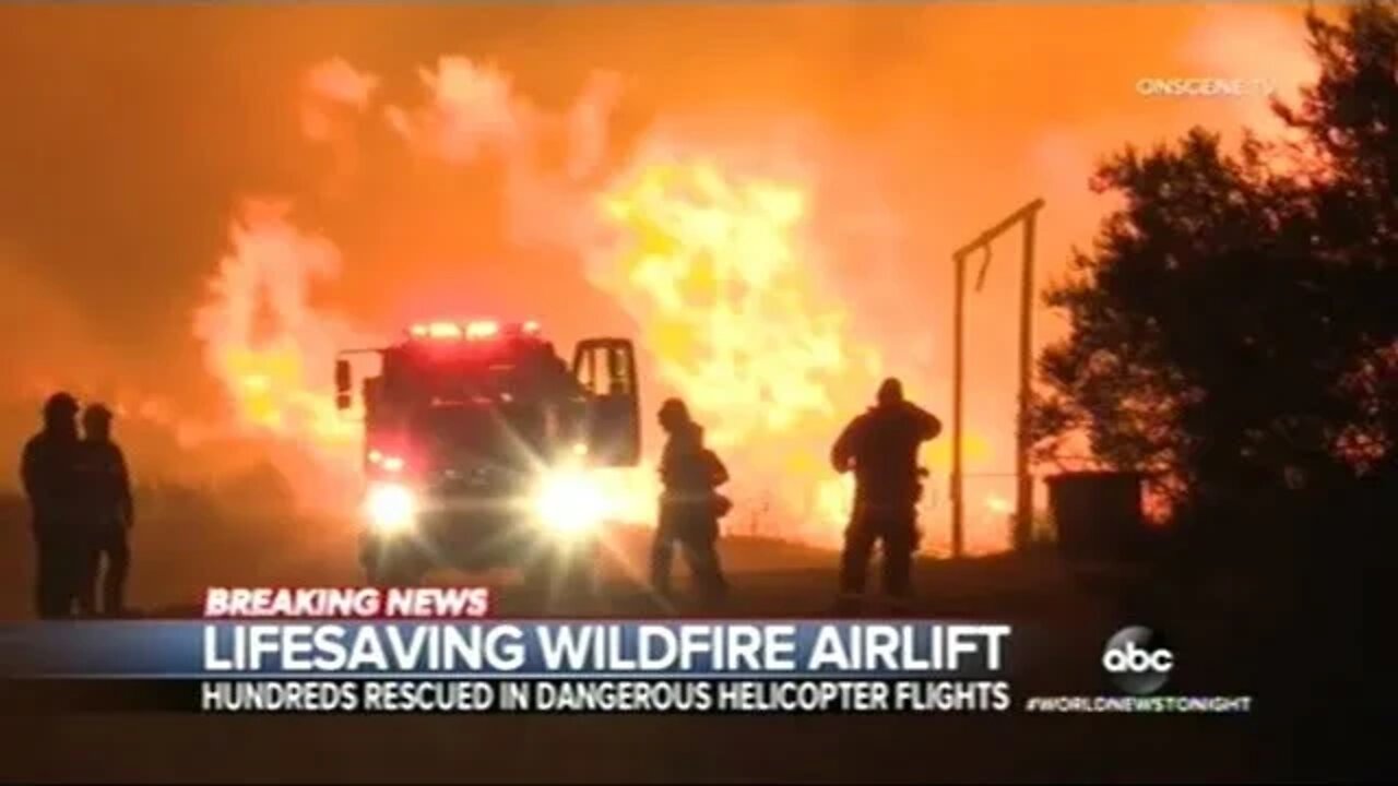 Wildfires Rage Out Of Control In California!