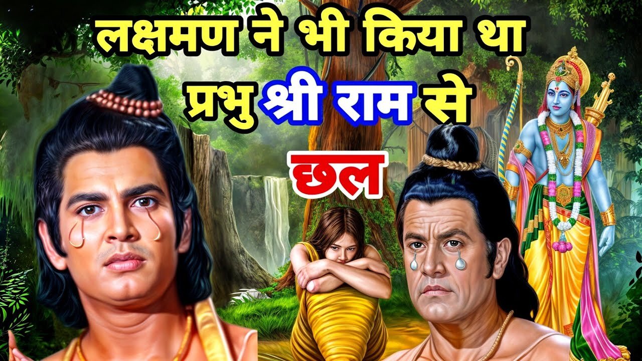 लक्ष्मण ने भी किया था प्रभु श्री राम से छल, Real Story of Ramayan | Ram, Sita | Secrets of Laxshmana