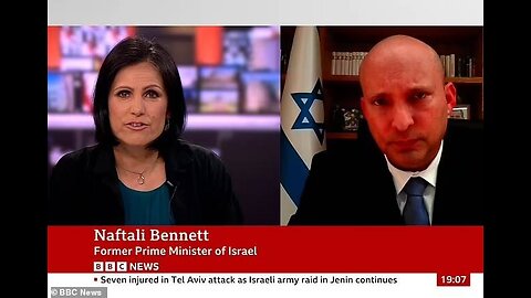 BBC´s Anjana Gadgil to Israeli Fmr.PM.Bennett: "Israeli forces are happy to kill children"