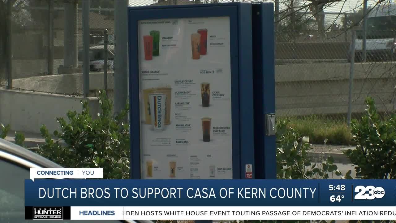 Dutch Bros to support CASA of Kern County