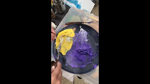 Mixing Paint ASMR