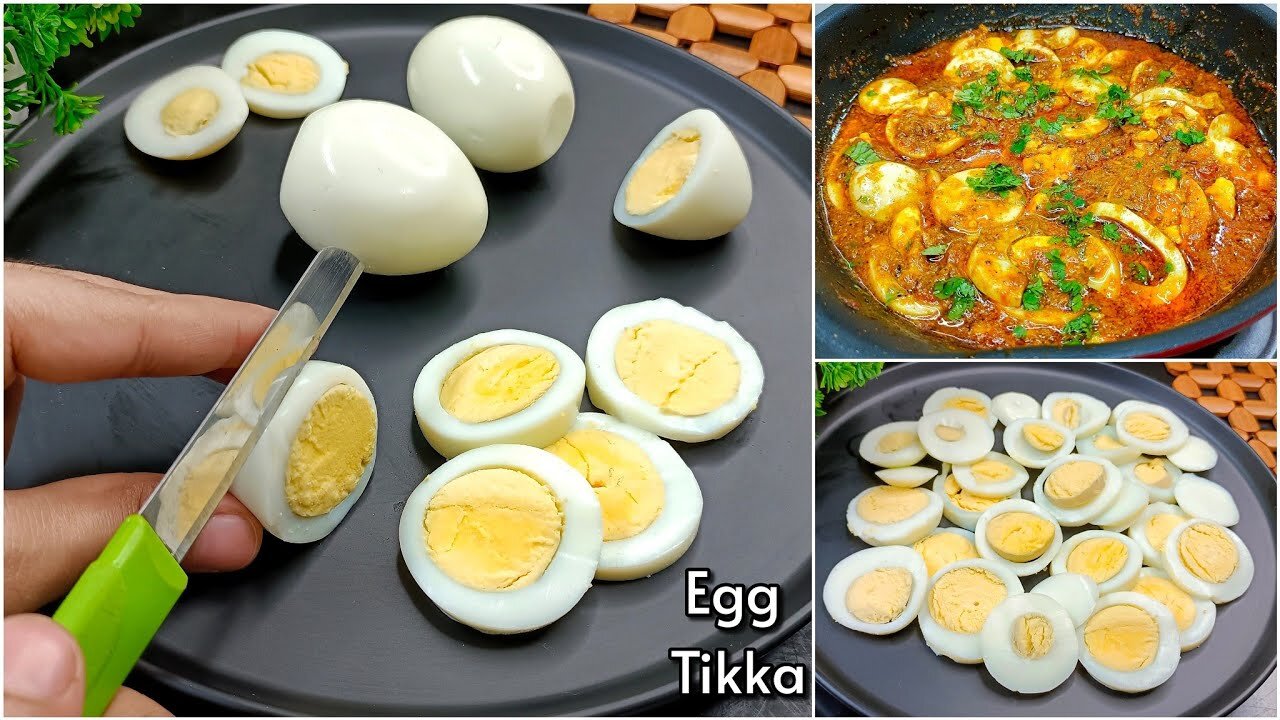 Viral food trends you must try now -5 Minutes Egg Tikka Recipe