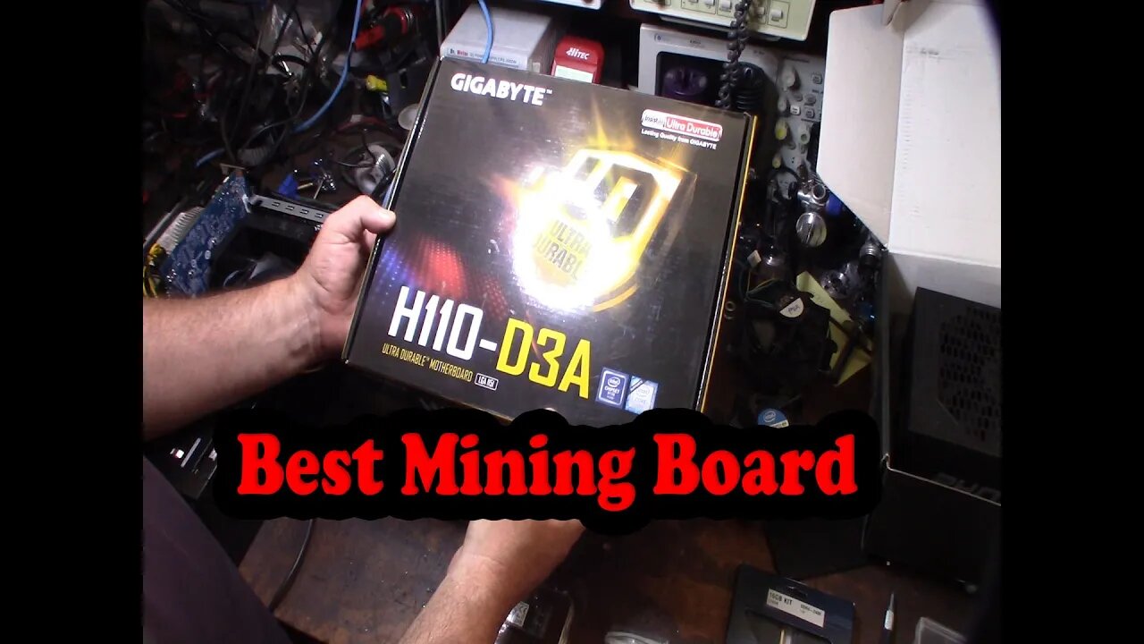 Gigabyte GA-H110-D3A mining motherboard installation troubleshooting bad Rosewill photon 1200 power