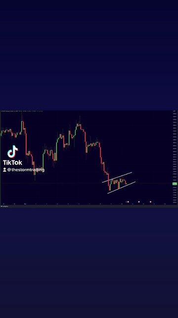 #Bitcoin Bear Flag!🚨