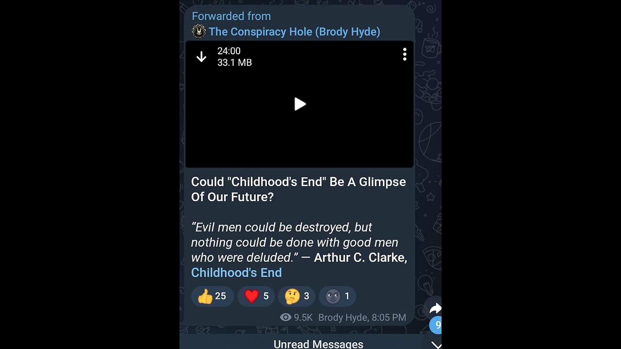 Documentary: Childhood's End and Our Future
