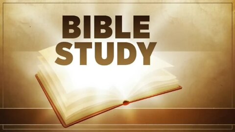 Bible study book of John (LIVE)