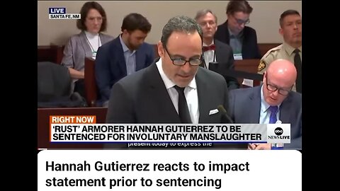 Hannah Gutierrez reacts to impact statement prior to sentencing