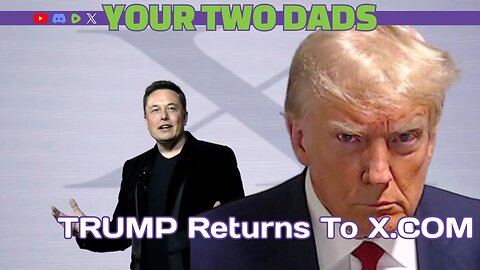 TRUMP Returns To X.COM