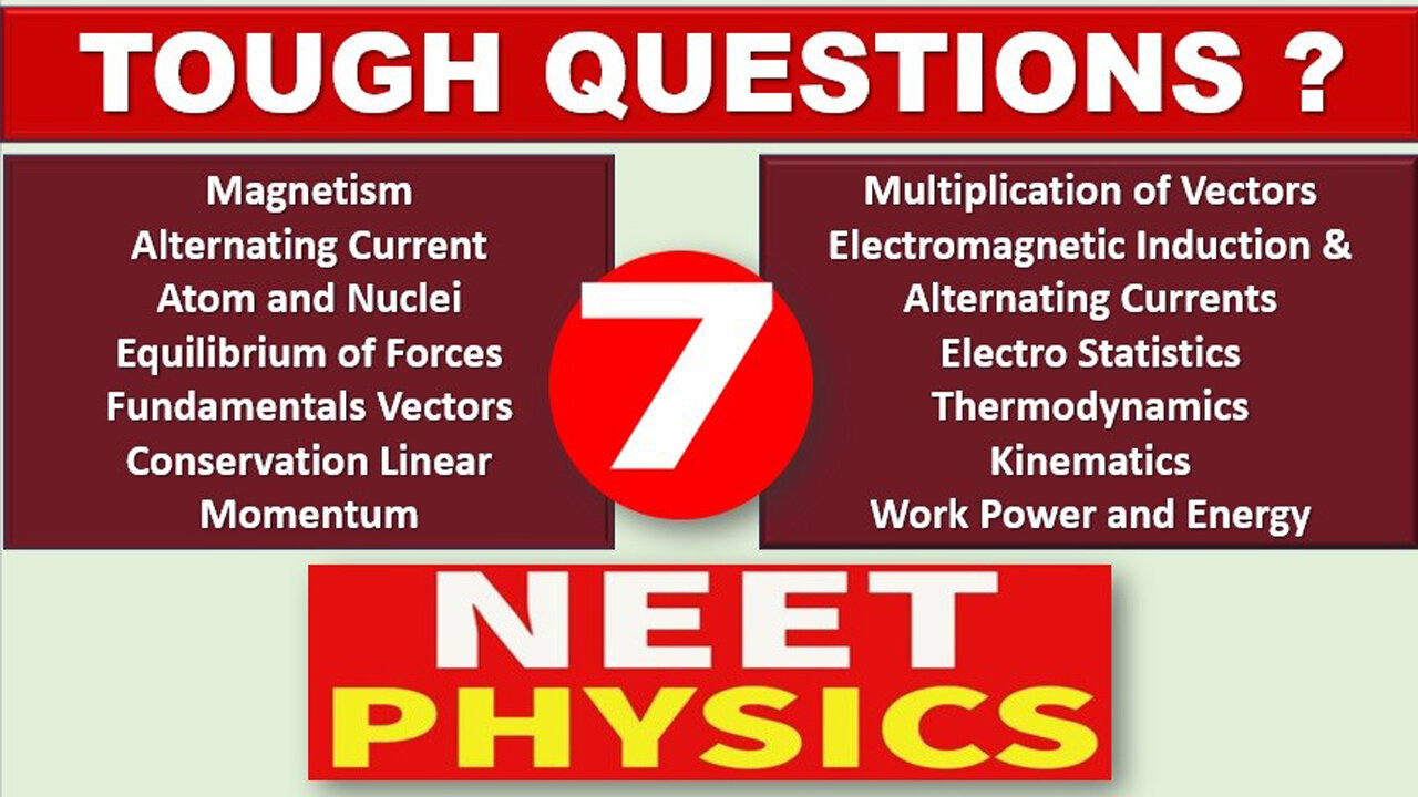 NEET Physics: Part - 7