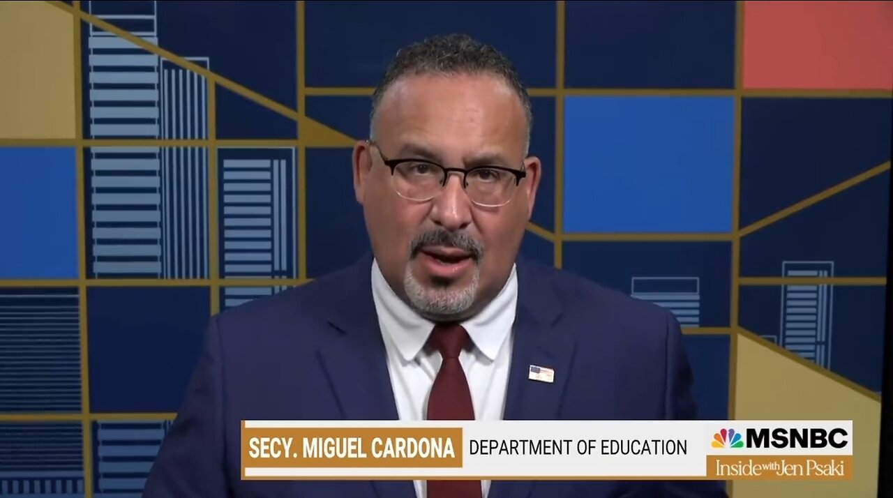 Education Secretary Claims Republicans Are Harming Kids